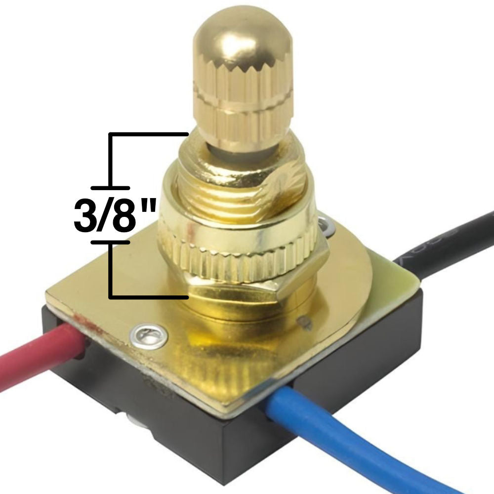 Zing Ear ZE-116M 3/8 inch long thread with 3 wire leads