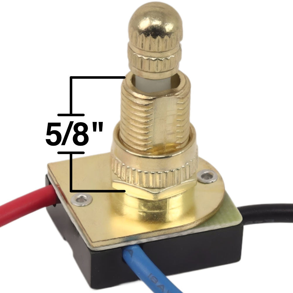 Zing Ear ZE-116M 5/8 inch long thread with 3 wire leads