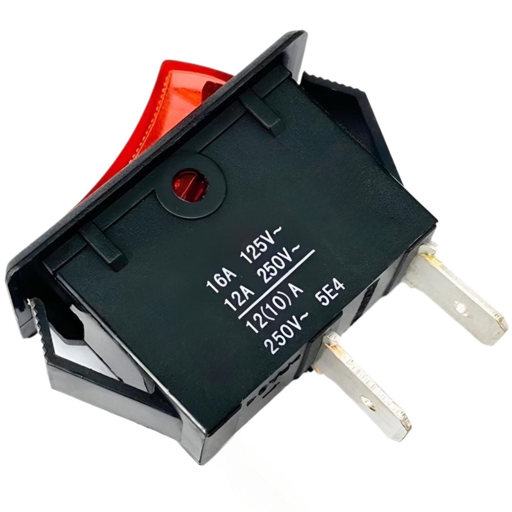 SPST rocker switch 16A125V compatible with KEDU HY35B