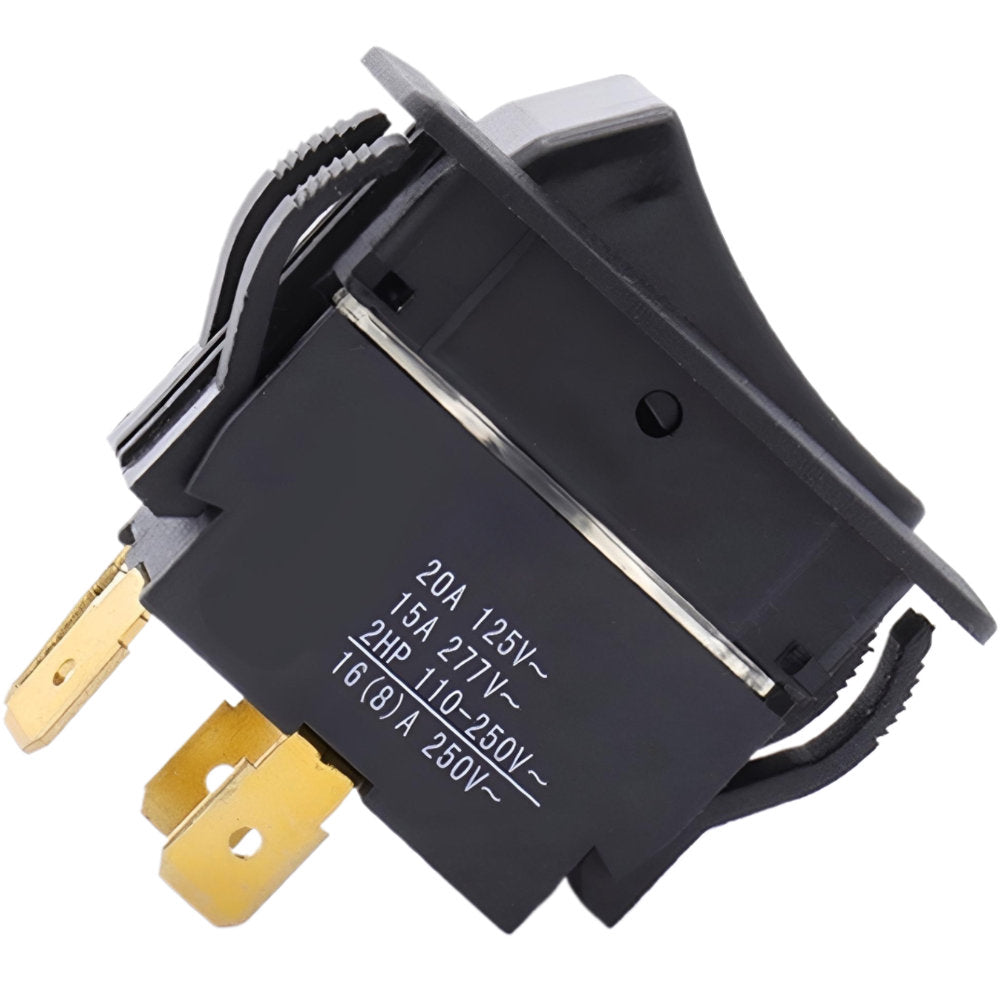 DPST rocker switch compatible with KEDU HY60E