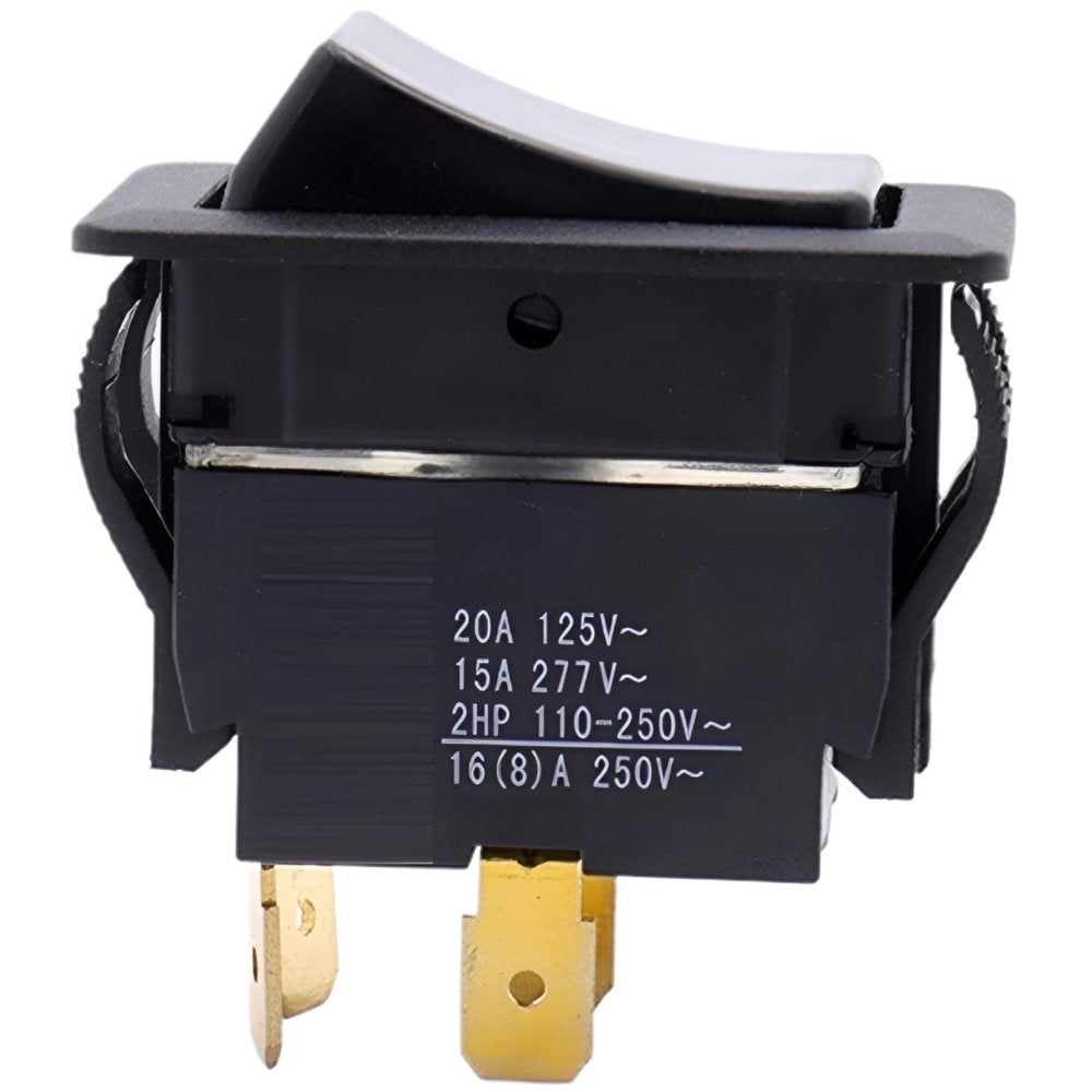 DPST rocker switch 4 prongs compatible with KEDU HY60E