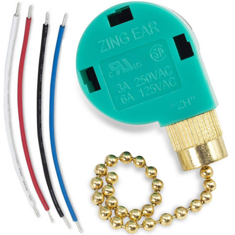 Zing Ear ZE-268S6 w/ 4 Wires - Brass
