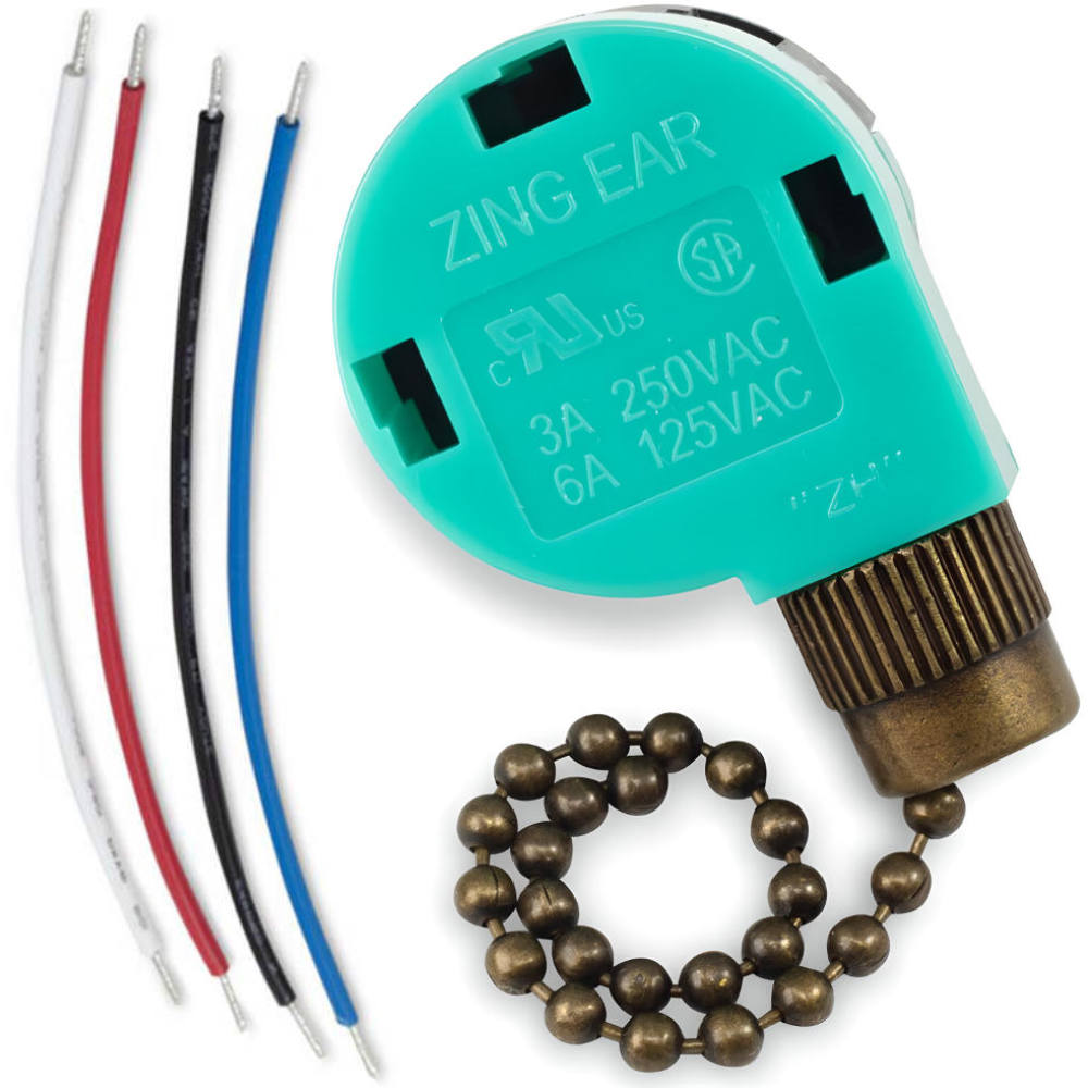 Zing Ear ZE-268S6 w/ 4 Wires - Bronze