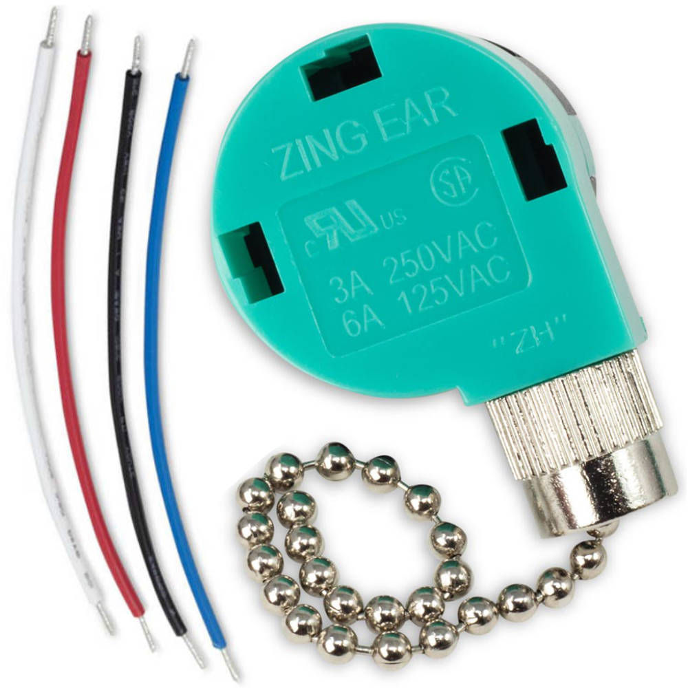 Zing Ear ZE-268S6 w/ 4 Wires - Nickel