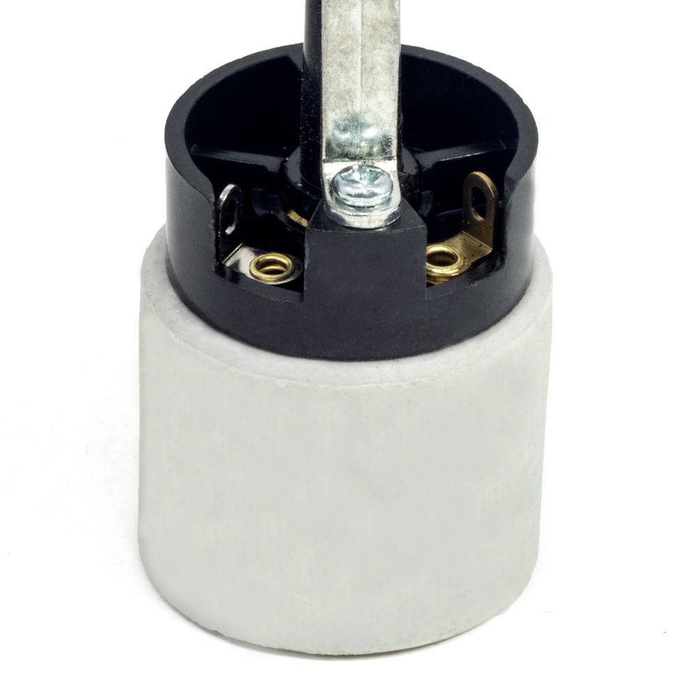 Zing Ear ZE-307P Turn Knob Lamp Socket Replacement - On Off