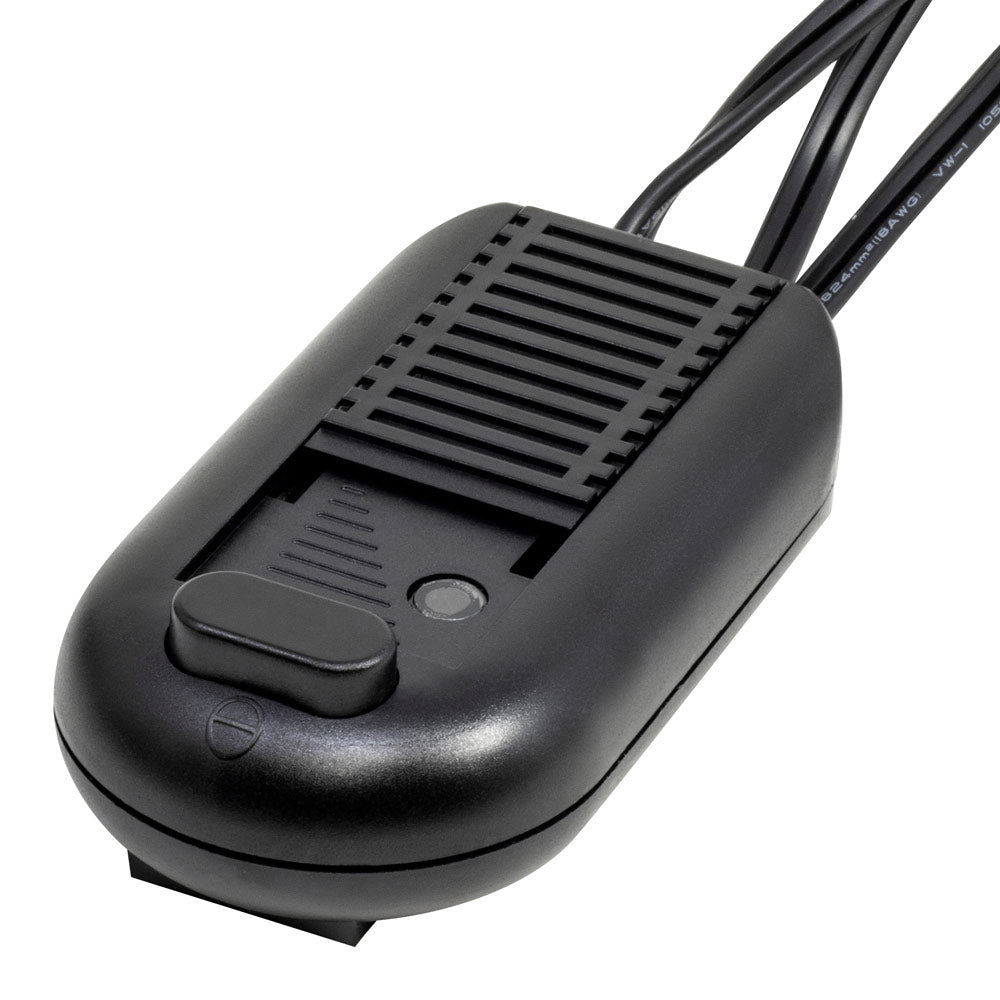 Zing Ear WLD-04 plugin foot dimmer switch for floor lamps with slide switch