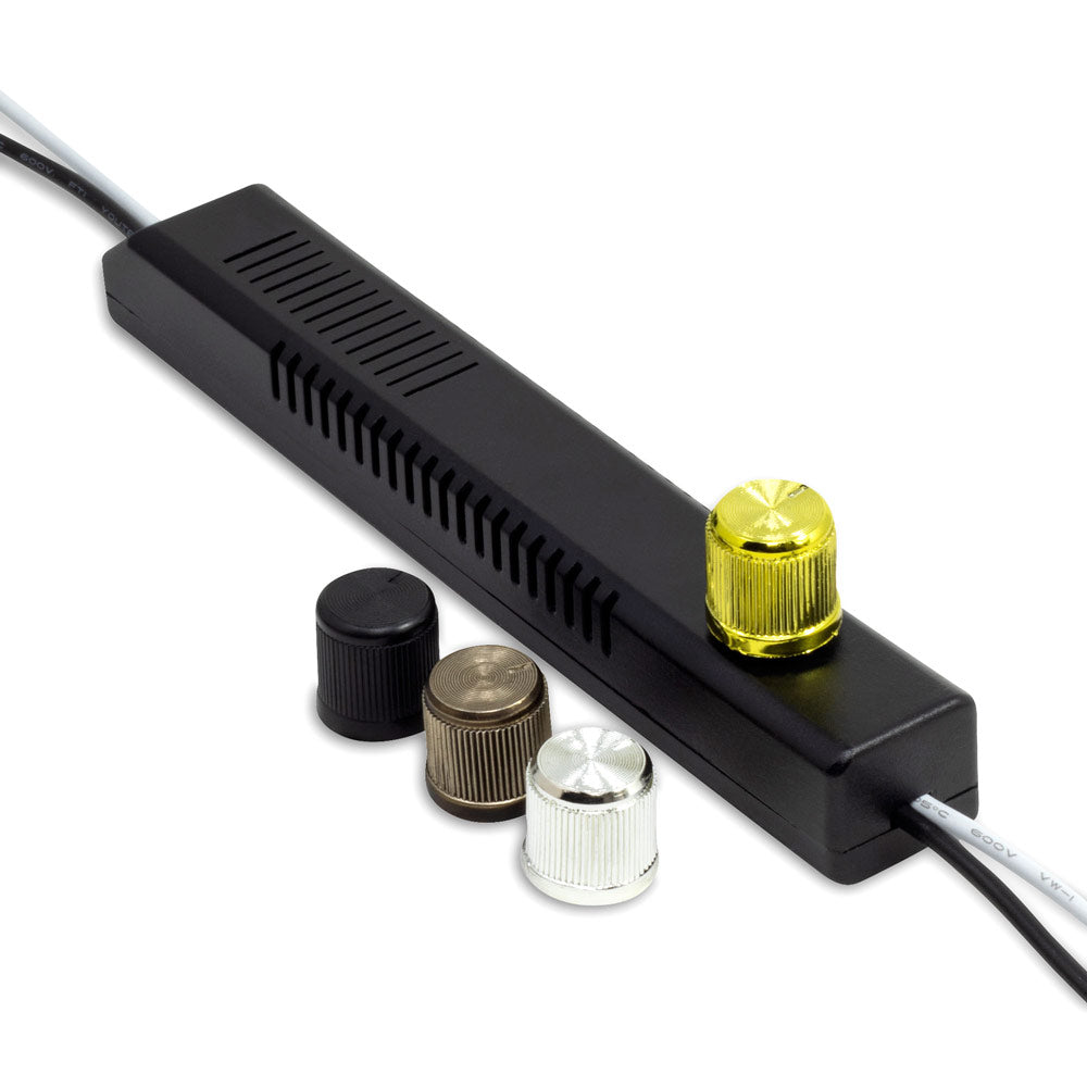 Zing Ear ZE-02A inline rotary pole lamp dimmer switch - plastic housing