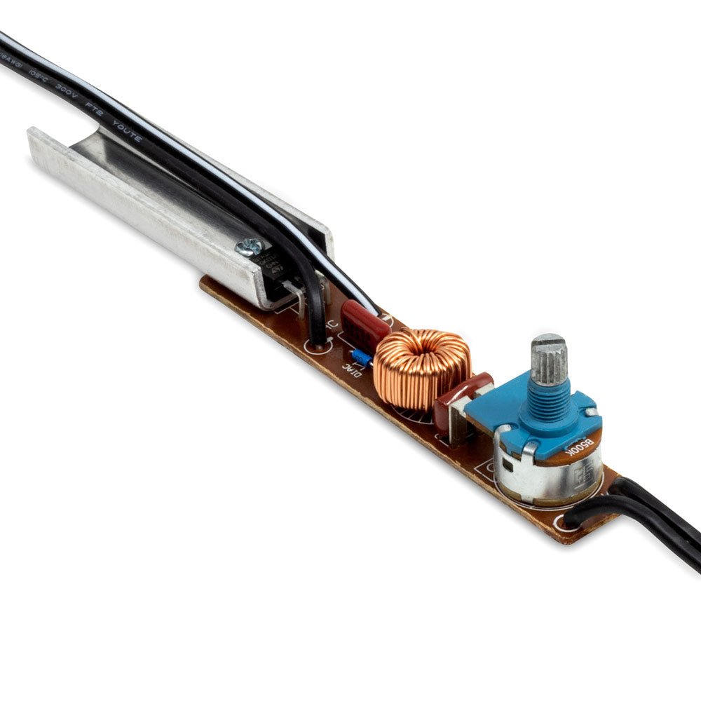 Zing Ear ZE-02S rotary pole lamp dimmer switch - inside view