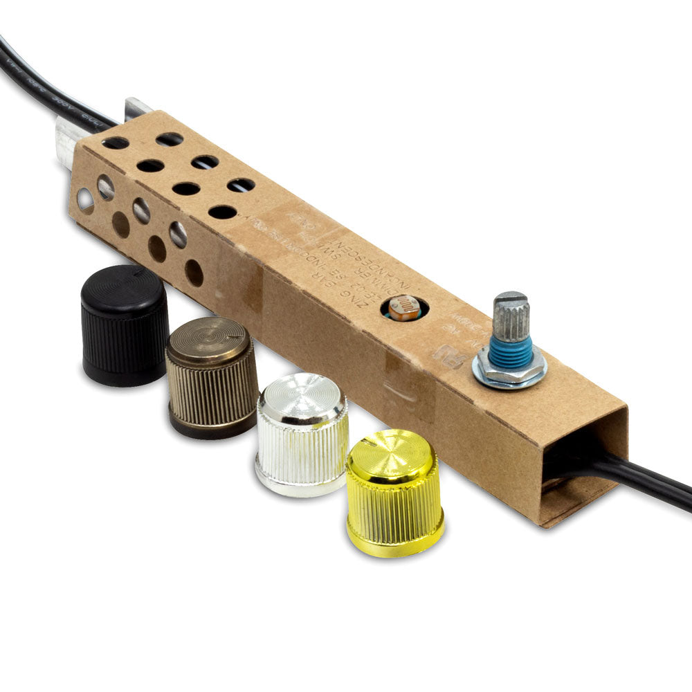 Zing Ear ZE-02SE floor lamp dimmer with photocell light sensor - with 4 knobs