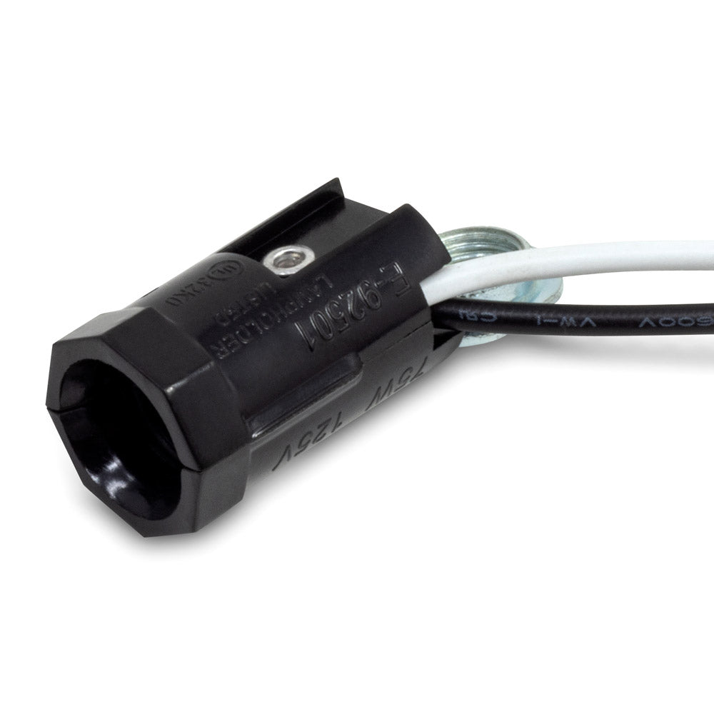 Zing Ear ZE-301C Lamp Holder Socket with 2 Wires 75W