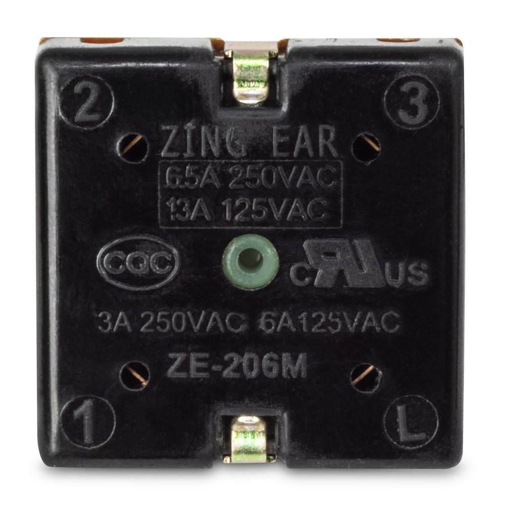 Zing Ear ZE-206M selector switch 4 position - back view