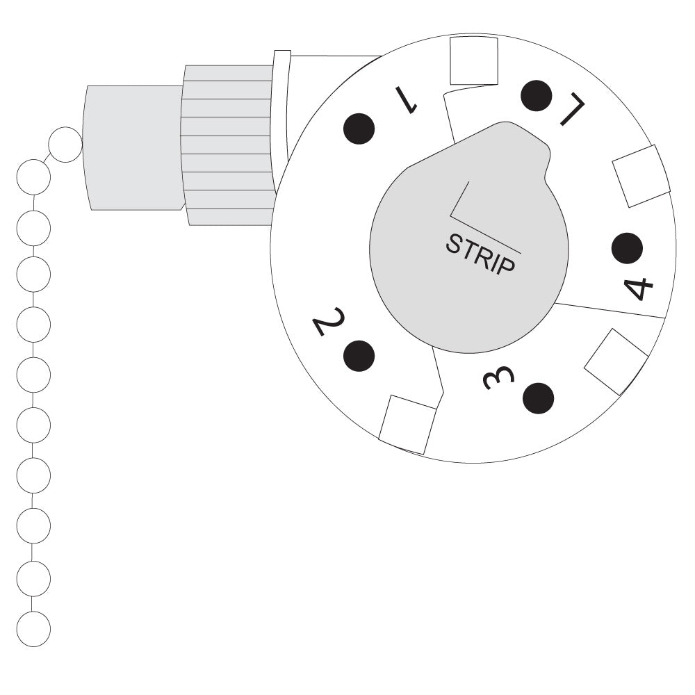Zing Ear ZE-268s5 4 speed fan switch - diagram