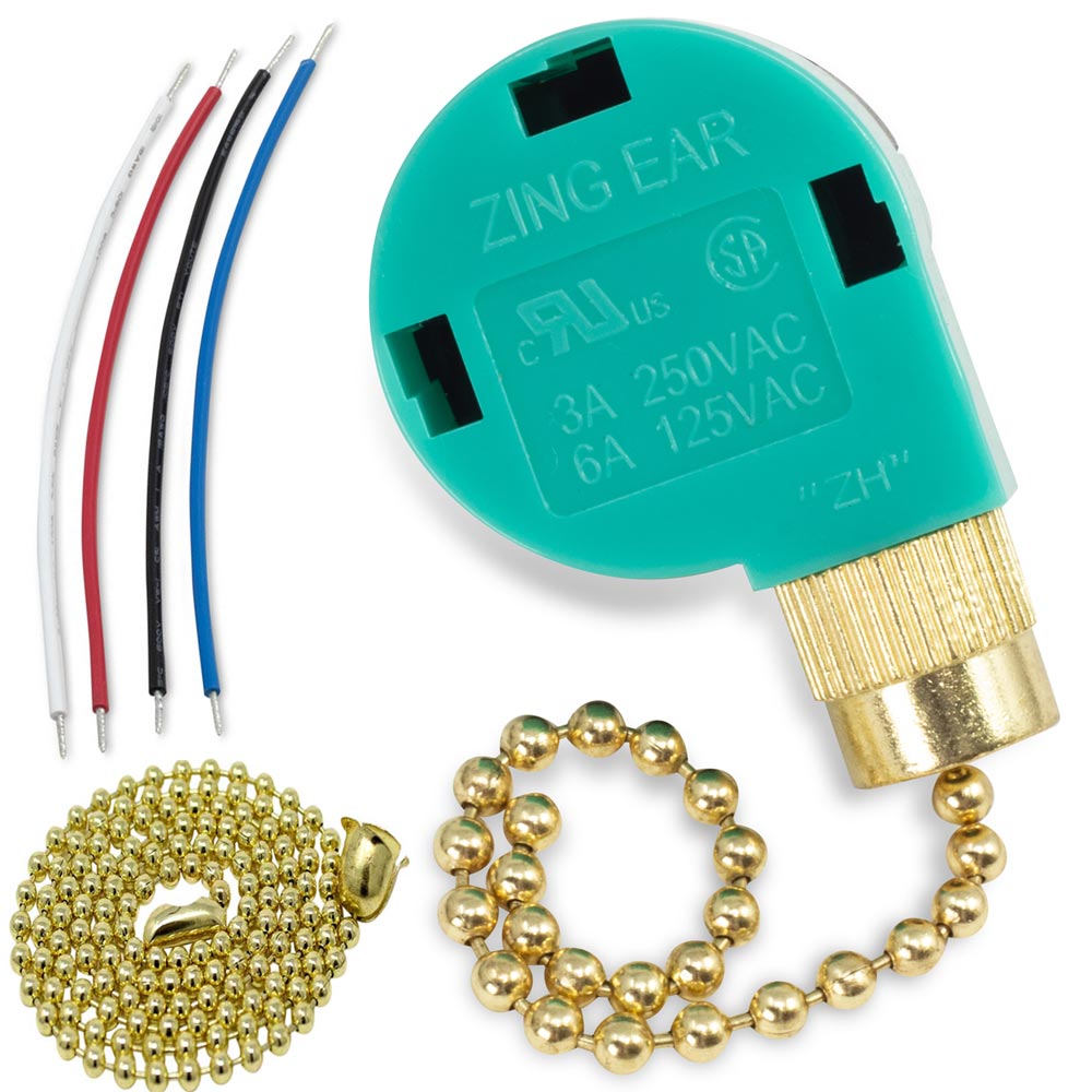 Wire 3 Sd Ceiling Fan Pull Chain Switch