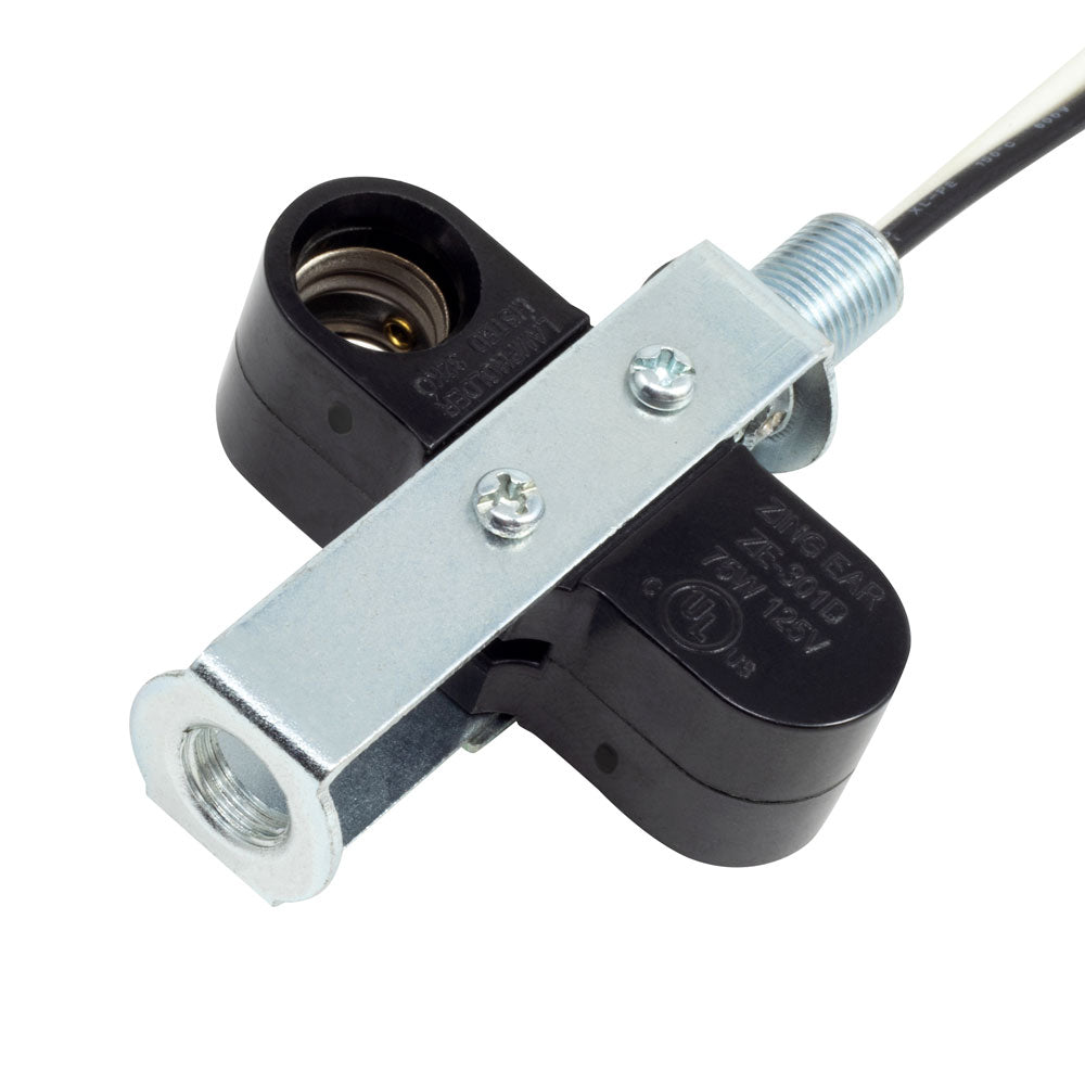 Zing Ear ZE-301D lampholder light socket cluster -  with 2 wires