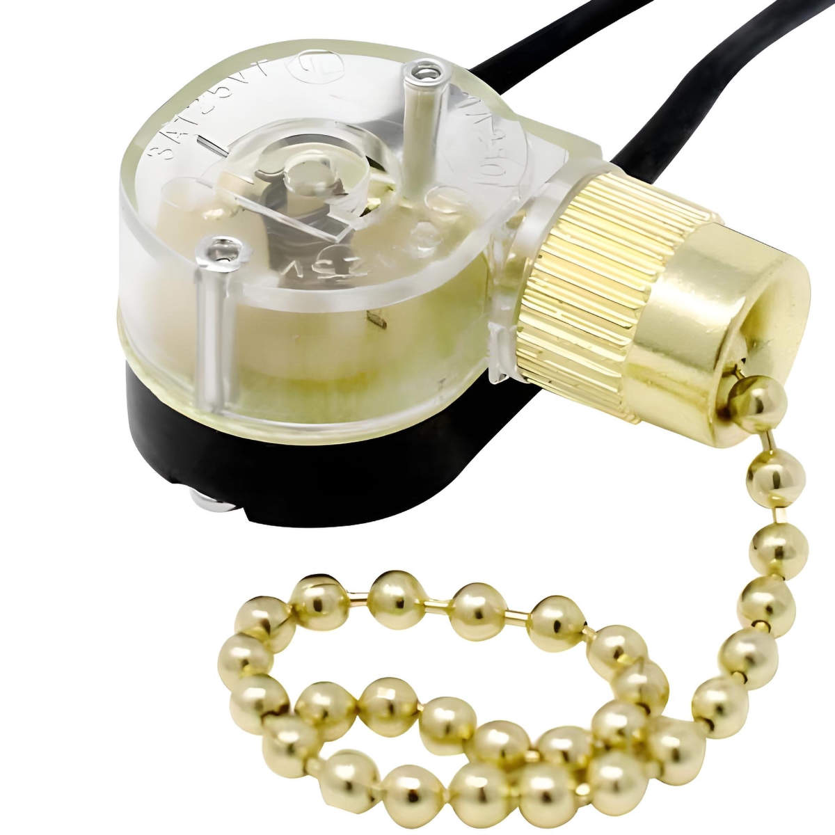 Zing Ear ZE-109 E89885 2 Wire Pull Chain Light Switch Replacement