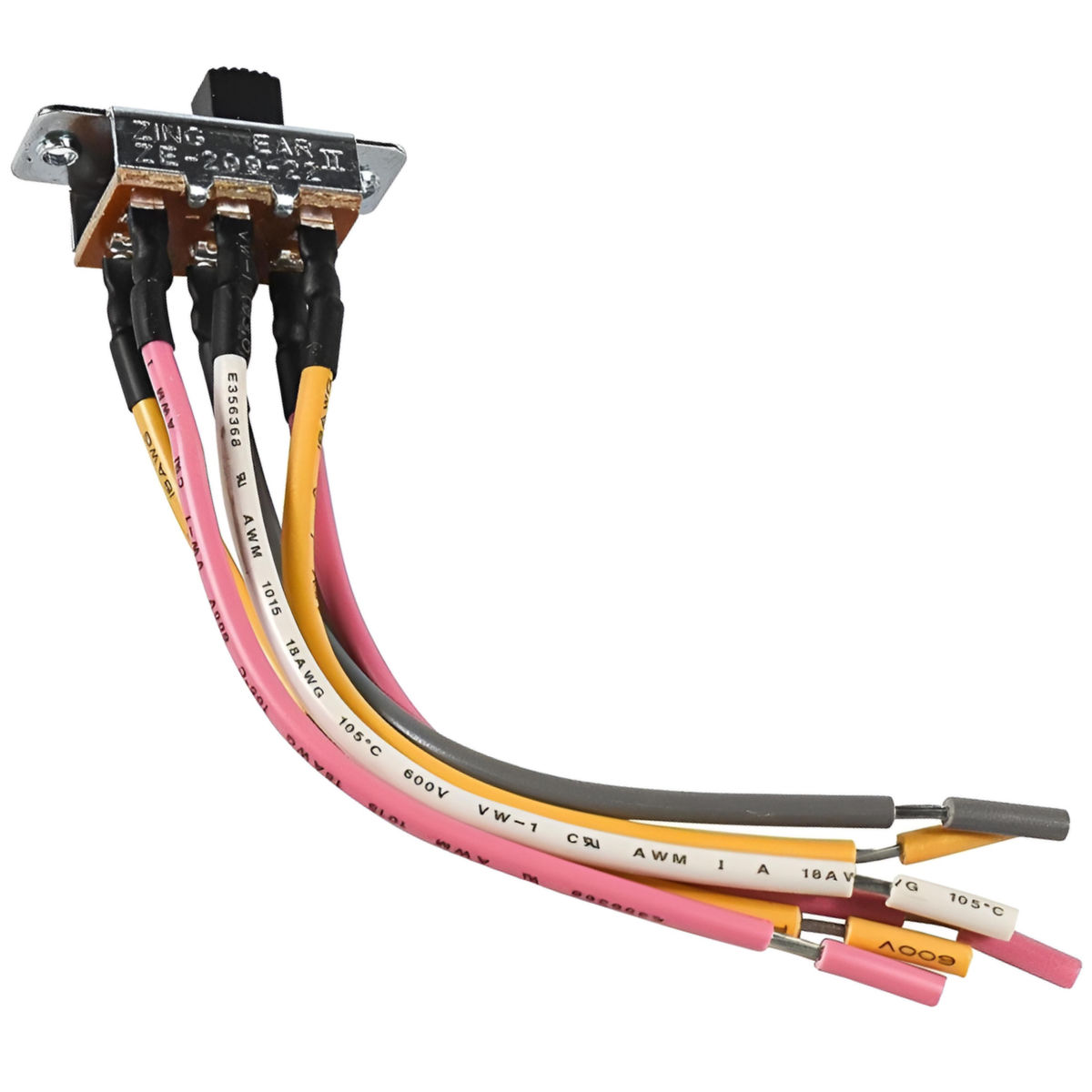 Zing Ear ZE-209-22 Fan Direction Switch with 6 Wires