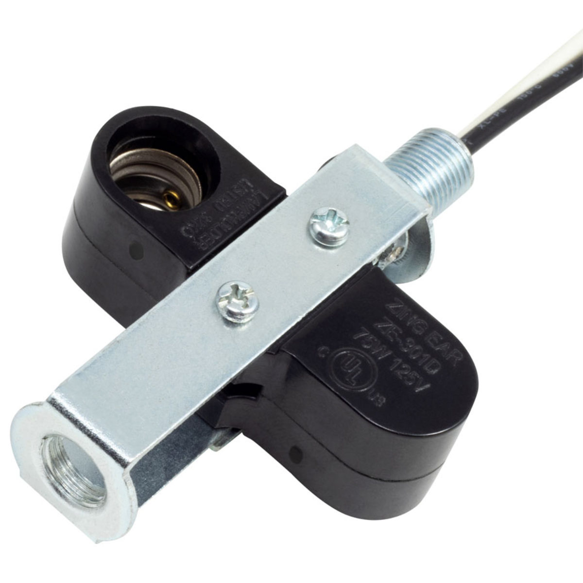 Zing Ear ZE-301D 2-Light Cluster Socket 2-Wire Lamp Holder – 75W